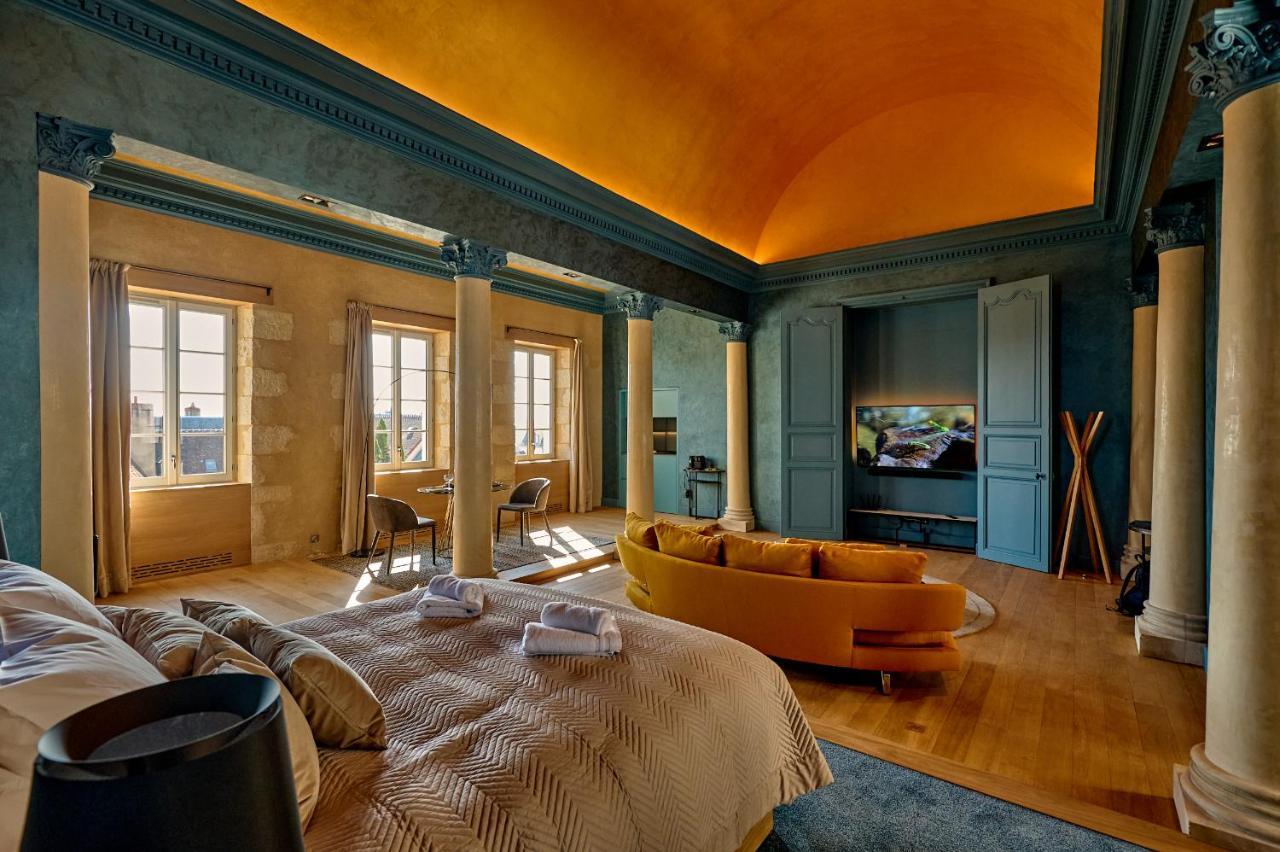 La Chapelle, Les Suites Du Palais, L'Unique 5 Etoiles De Nevers, Suite D'Exception, By Primo C0Nciergerie Buitenkant foto