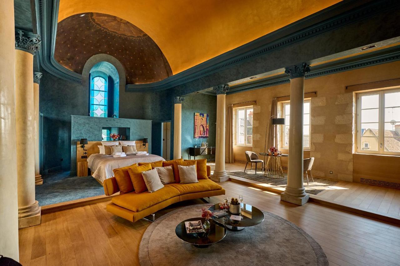 La Chapelle, Les Suites Du Palais, L'Unique 5 Etoiles De Nevers, Suite D'Exception, By Primo C0Nciergerie Buitenkant foto