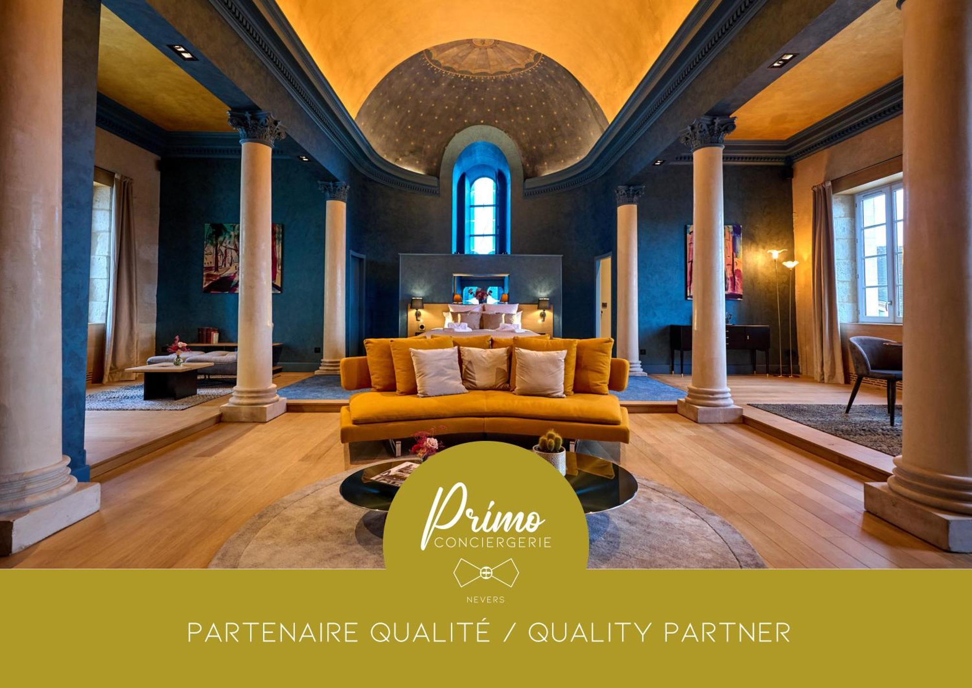 La Chapelle, Les Suites Du Palais, L'Unique 5 Etoiles De Nevers, Suite D'Exception, By Primo C0Nciergerie Buitenkant foto